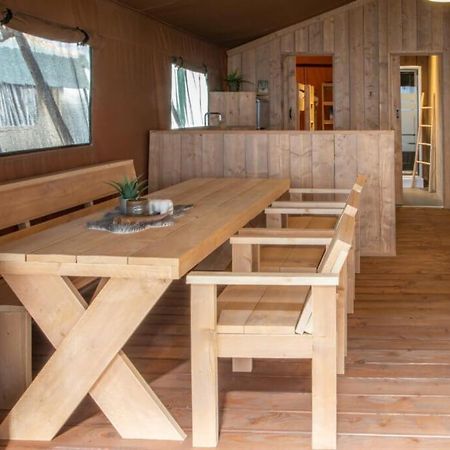 Lodgetent Goebelsmuhle Buitenkant foto