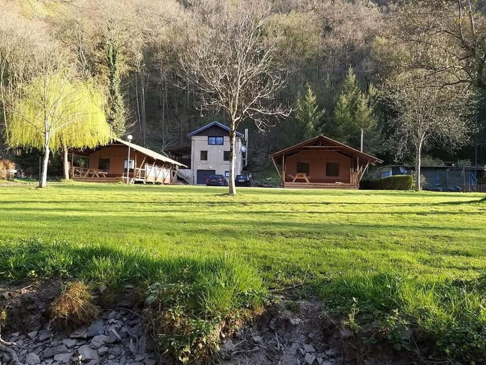 Lodgetent Goebelsmuhle Buitenkant foto