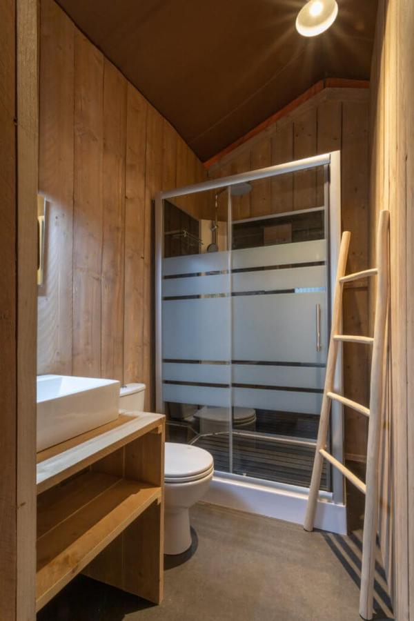 Lodgetent Goebelsmuhle Buitenkant foto